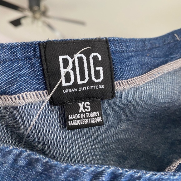 BDG NWT Denim dress. Super cute, didn’t fit me. Size XS. - Picture 7 of 8